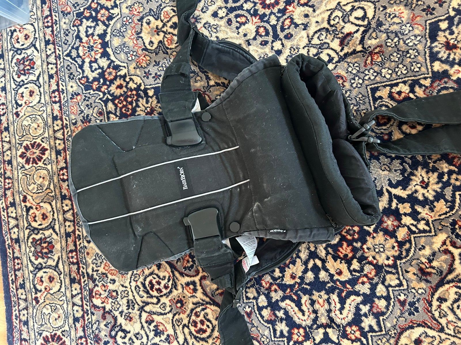 BabyBjörn Draagzak - Comfortabel en Veilig, Ophalen, Gebruikt, Buik of Rug, Baby Björn