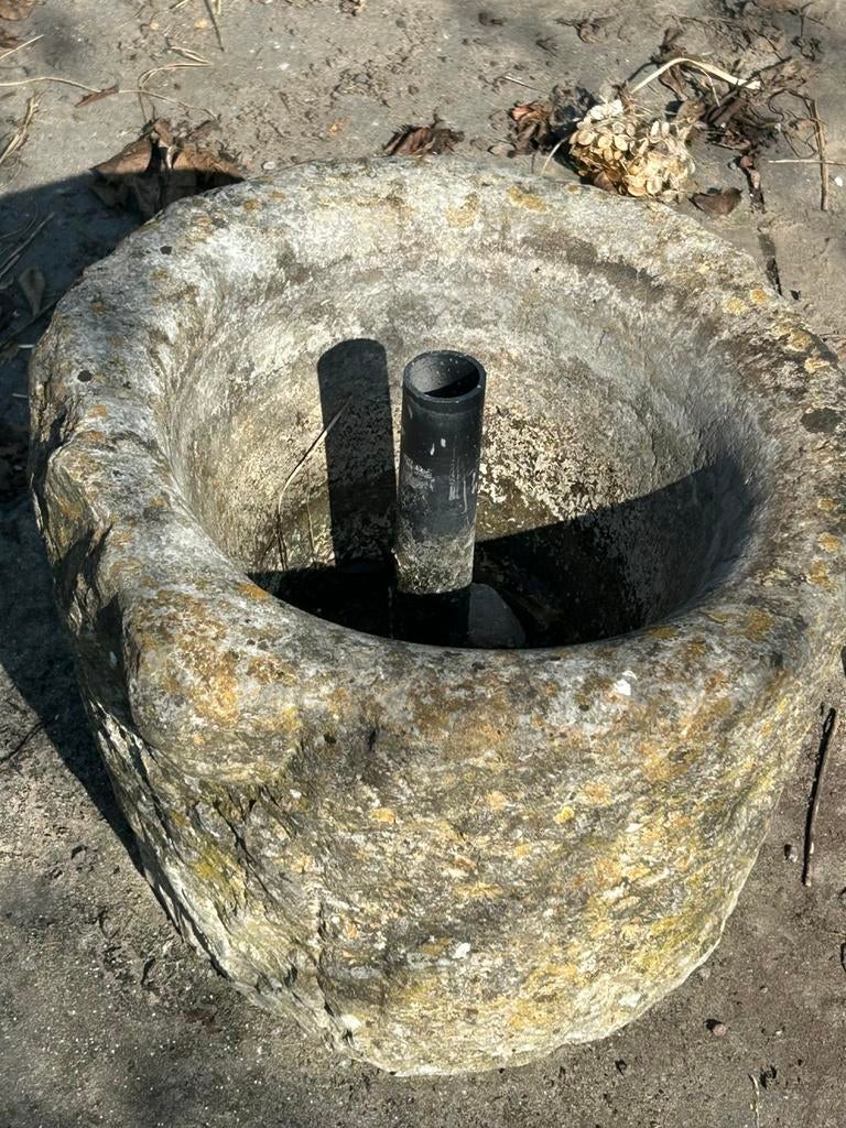 Waterornament, Ophalen, Zo goed als nieuw, Beton, Waterornament