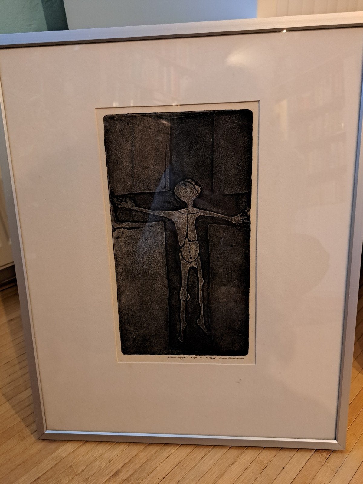 Ets 'gekruisigde' van Anne Huitema, Ophalen of Verzenden