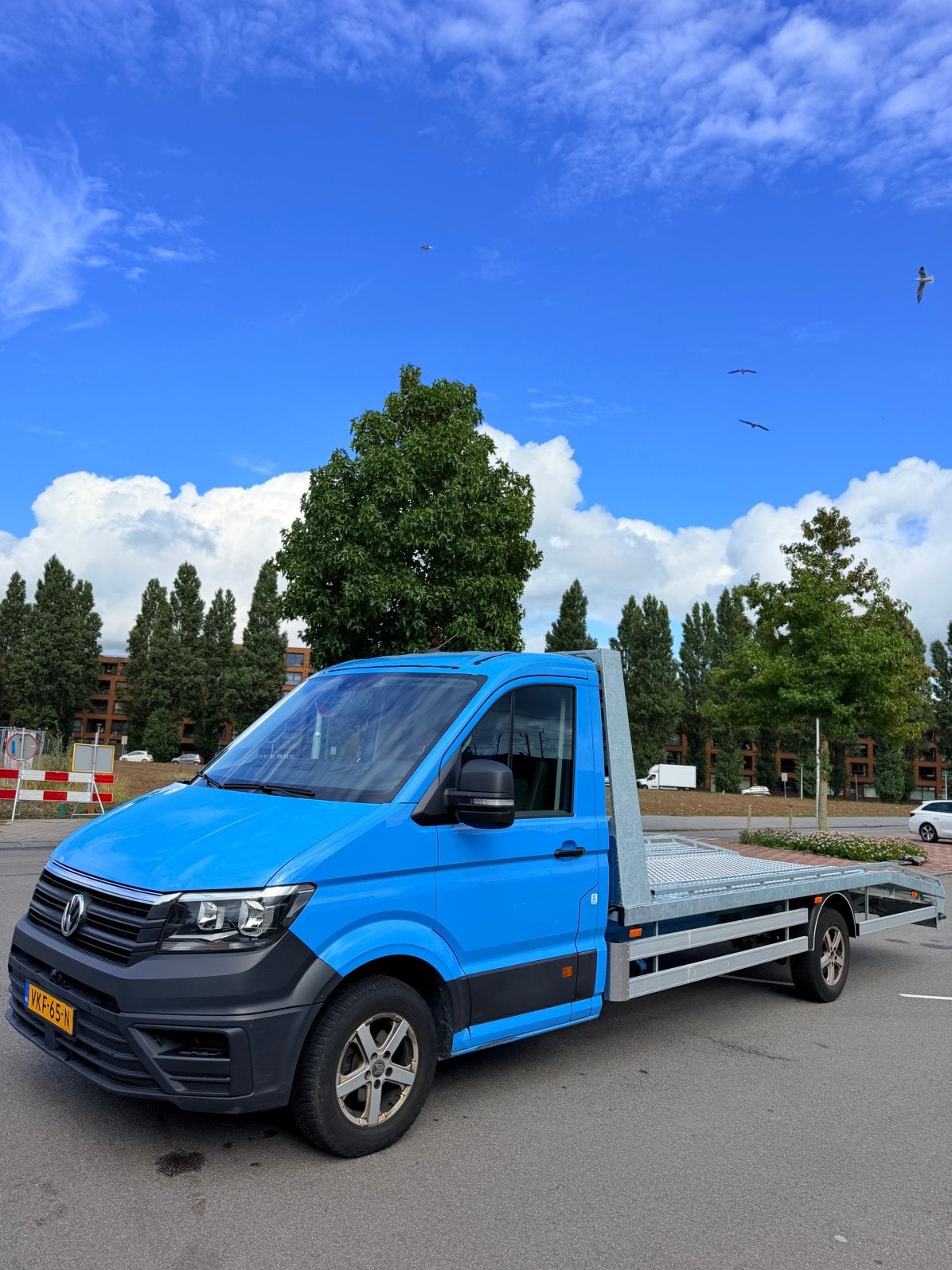 Volkswagen Crafter 2.0 TDI 160 PK Oprijwagen Autotransporter, Auto's, Voorwielaandrijving, Stof, 4 cilinders, 2500 kg