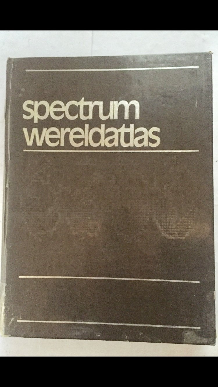Spectrum wereldatlas, Boeken, Ophalen of Verzenden, Zo goed als nieuw, Wereld, Overige atlassen