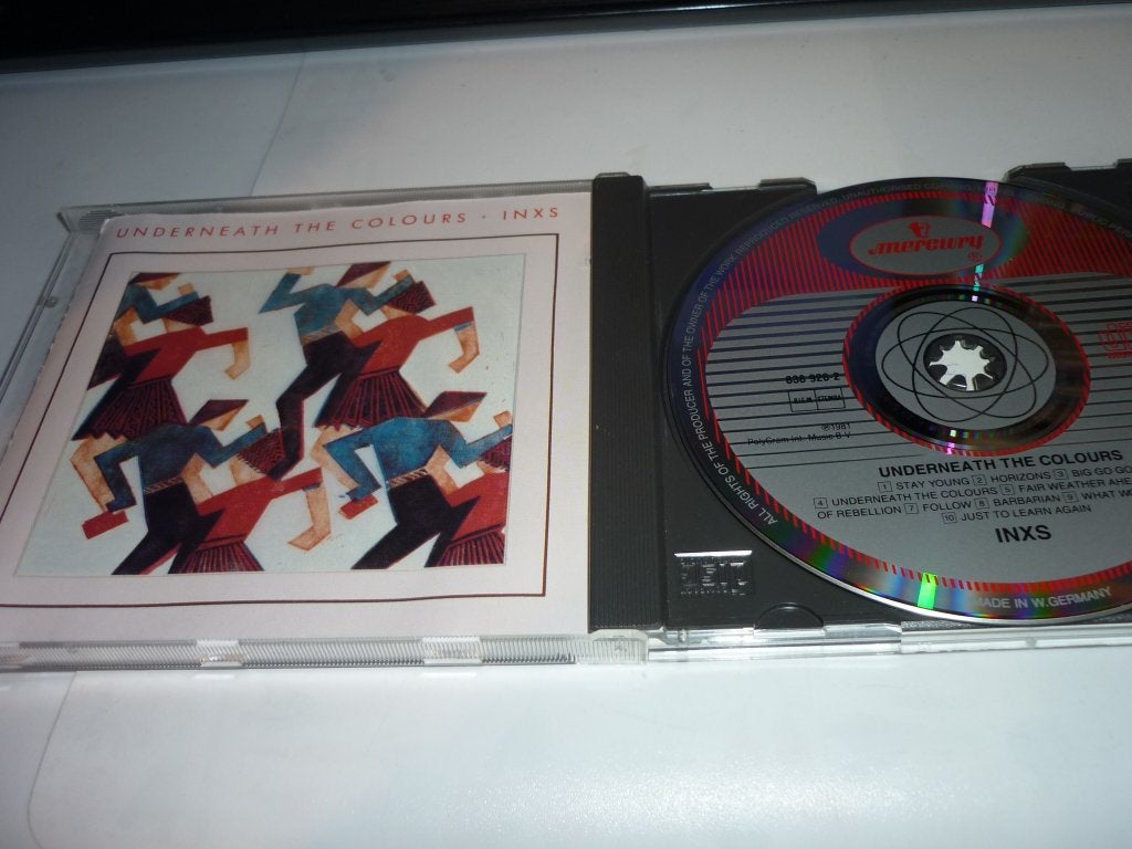 INXS - Underneath the Colours CD (Made in W. Germany), Verzenden, Zo goed als nieuw, Inclusief doosje, Poprock