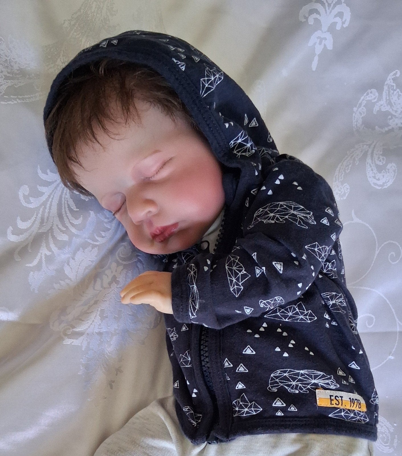 Lief reborn jongetje, Verzenden, Nieuw, Babypop, Levensecht of Reborn