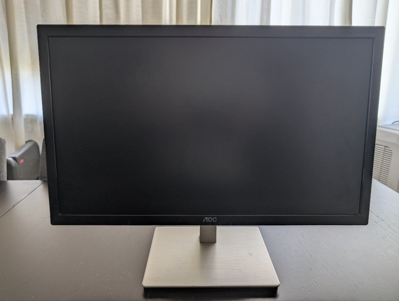 AOC i2476Vwm 24 inch, Computers en Software, Monitoren, Ophalen, Full HD, 60 Hz of minder, HDMI