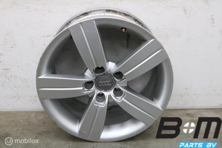 ORIGINEEL! 17 inch velgen Audi TT 8J! 8J0601025C, Gebruikt, Velg(en)