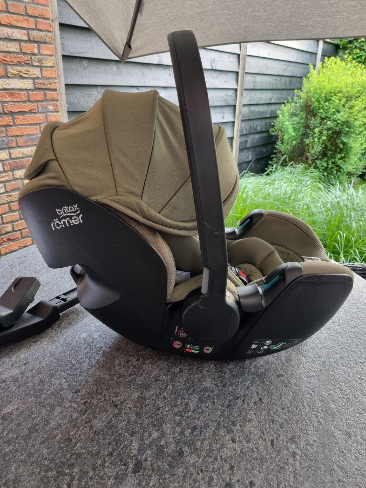 Britax romer maxi cosi!, Kinderen en Baby's, Kinderwagens en Combinaties, Ophalen of Verzenden, Zo goed als nieuw