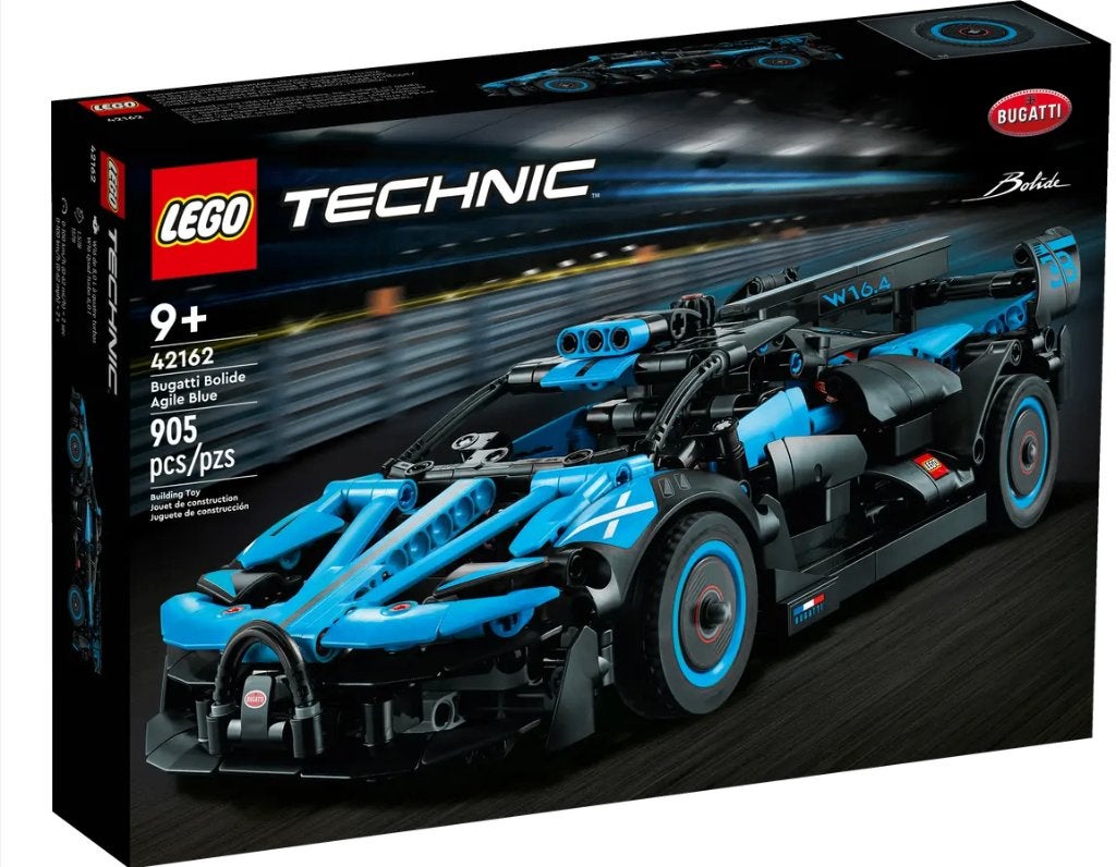 Lego Technic Bugatti Bolide Agile Blue (42162) NIEUW, Nieuw, Ophalen of Verzenden, Technic, Complete set
