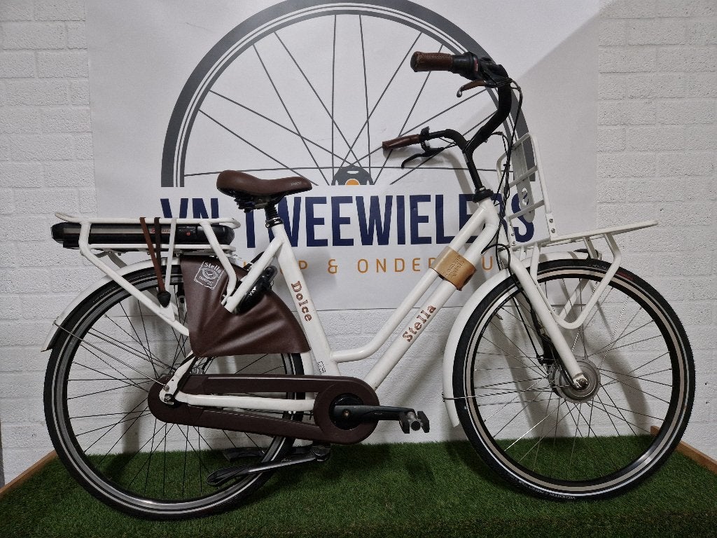 Stella Dolce Dames E-bike 28" 57cm N7, (Extra) lage instap, 56 cm of meer, Zo goed als nieuw, Ophalen