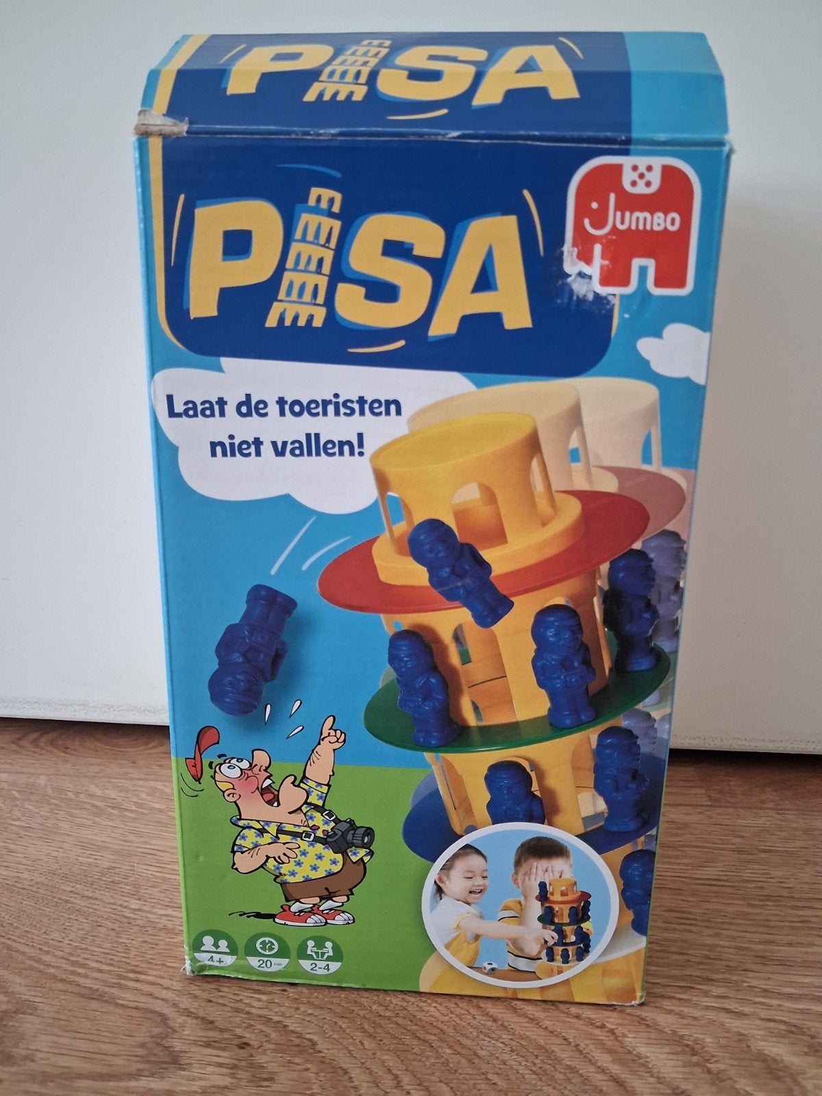 toren van pisa evenwicht spel jumbo 4+, Ophalen of Verzenden, Zo goed als nieuw, Jumbo