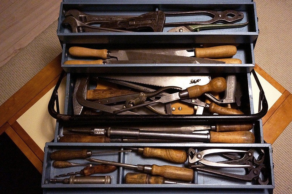 Vintage Gereedschap, Ophalen of Verzenden, Gebruikt