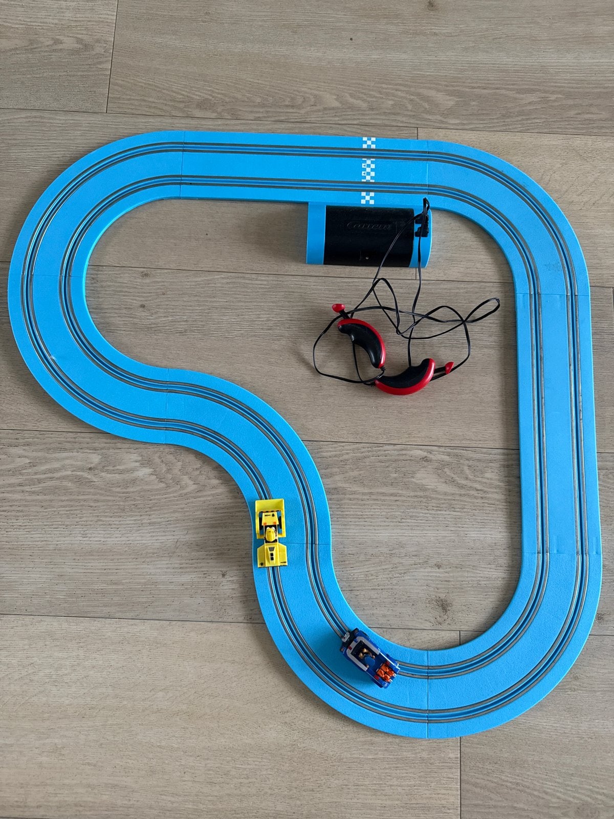 Carrera Racebaan paw patrol met 2 auto's en controllers, Carrera, Ophalen of Verzenden, Elektrisch, Racebaan