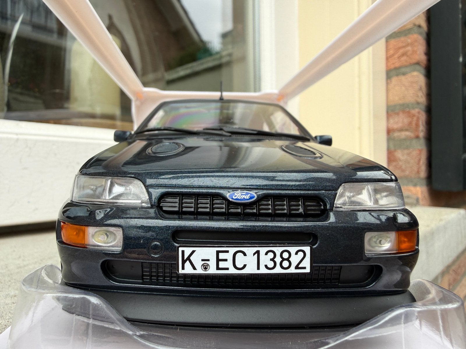 1:18 Ford Escort RS Cosworth Mallard Green 1992 Norev 182790, Hobby en Vrije tijd, Auto, Norev, 70-72 Av. de Bohlen, Vaulx-en-Velin, 69120, France