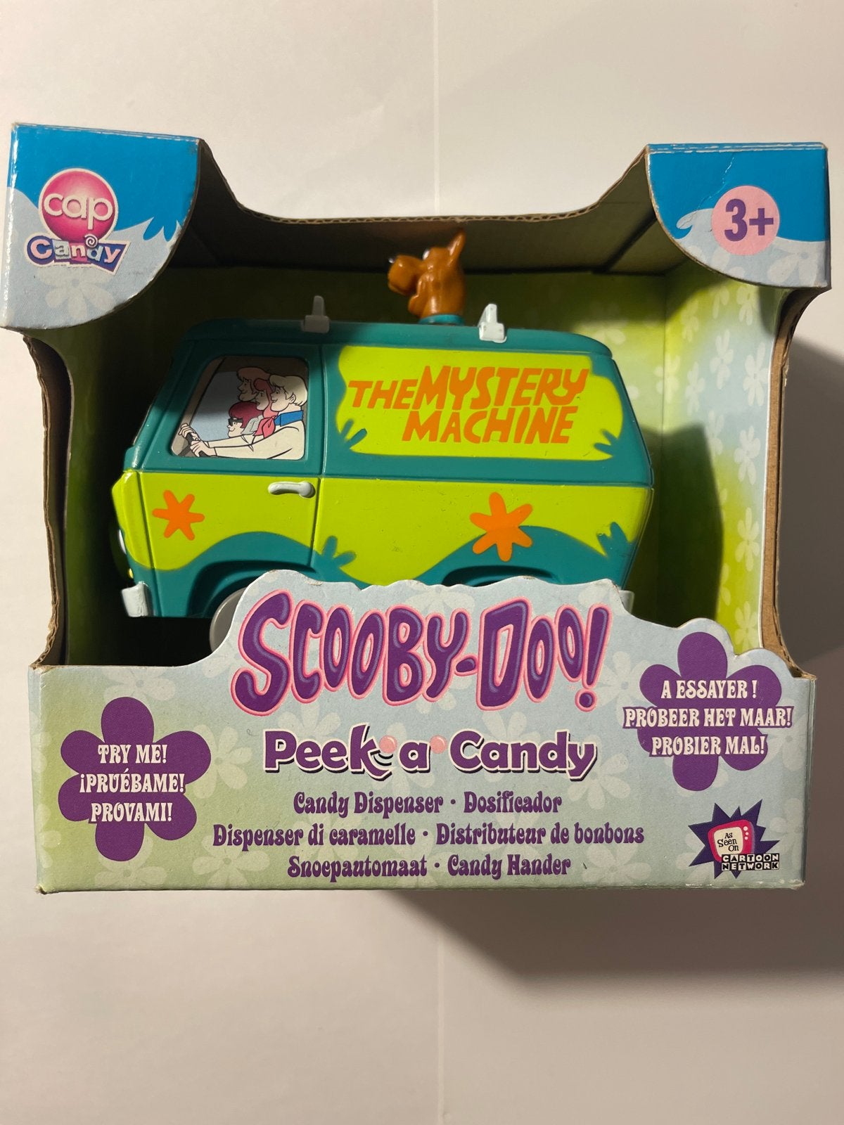 Scooby-Doo Peek a Candy Mystery Machine Snoepautomaat, Verzenden, Nieuw
