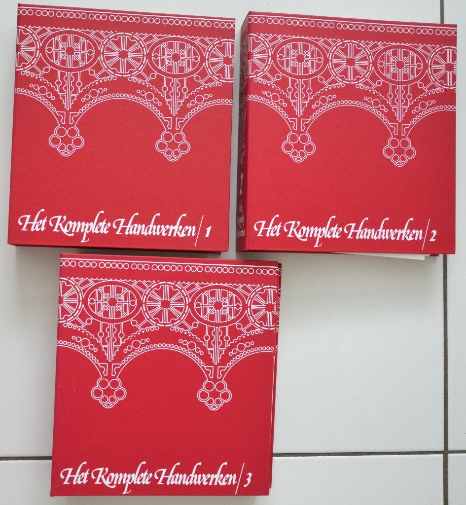 3-delig het komplete handwerkboeken met alle technieken, Boeken, Gelezen, Diverse auteurs, Ophalen of Verzenden, Borduren en Naaien