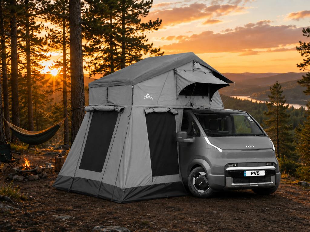 Huur direct in Noorwegen deze electrische mini Camper 2pers.