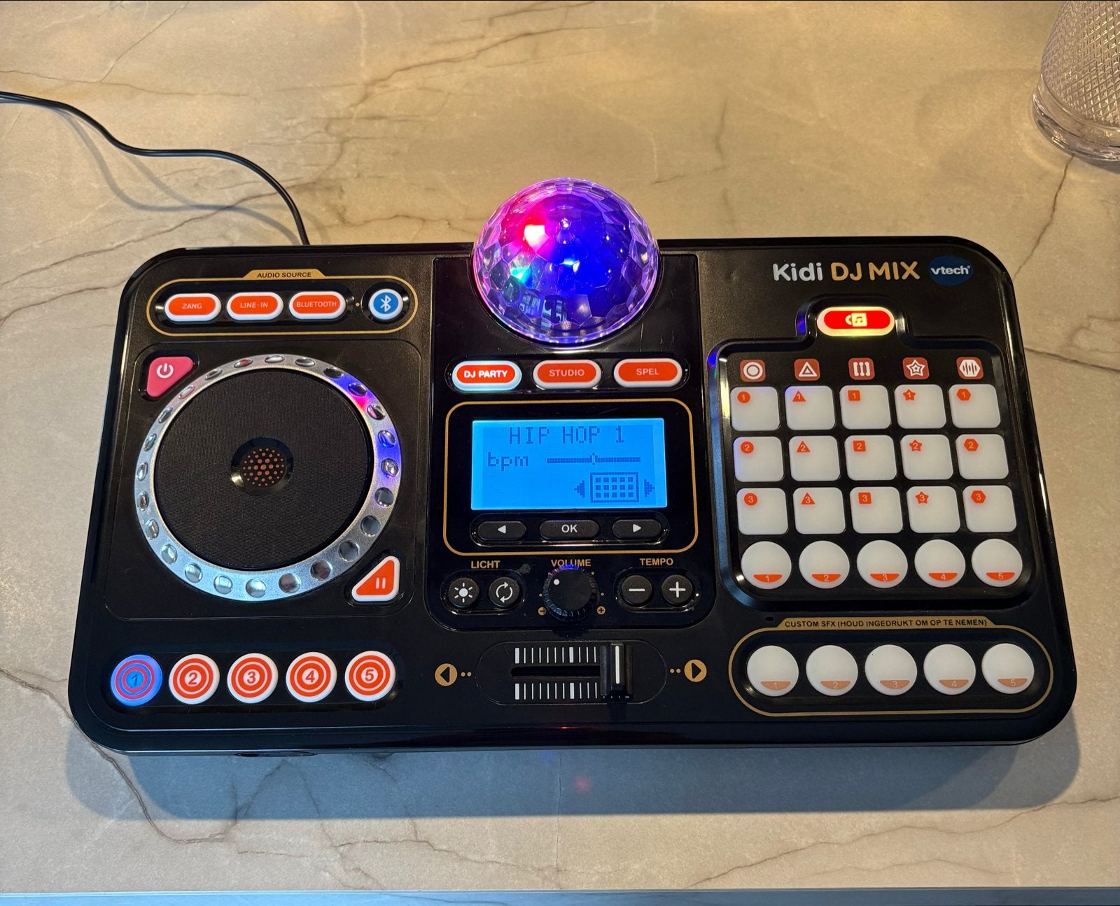 VTech Kidi DJ Mix - Interactieve DJ-tafel voor kinderen, Ophalen of Verzenden, Zo goed als nieuw, Knutselen, Met licht