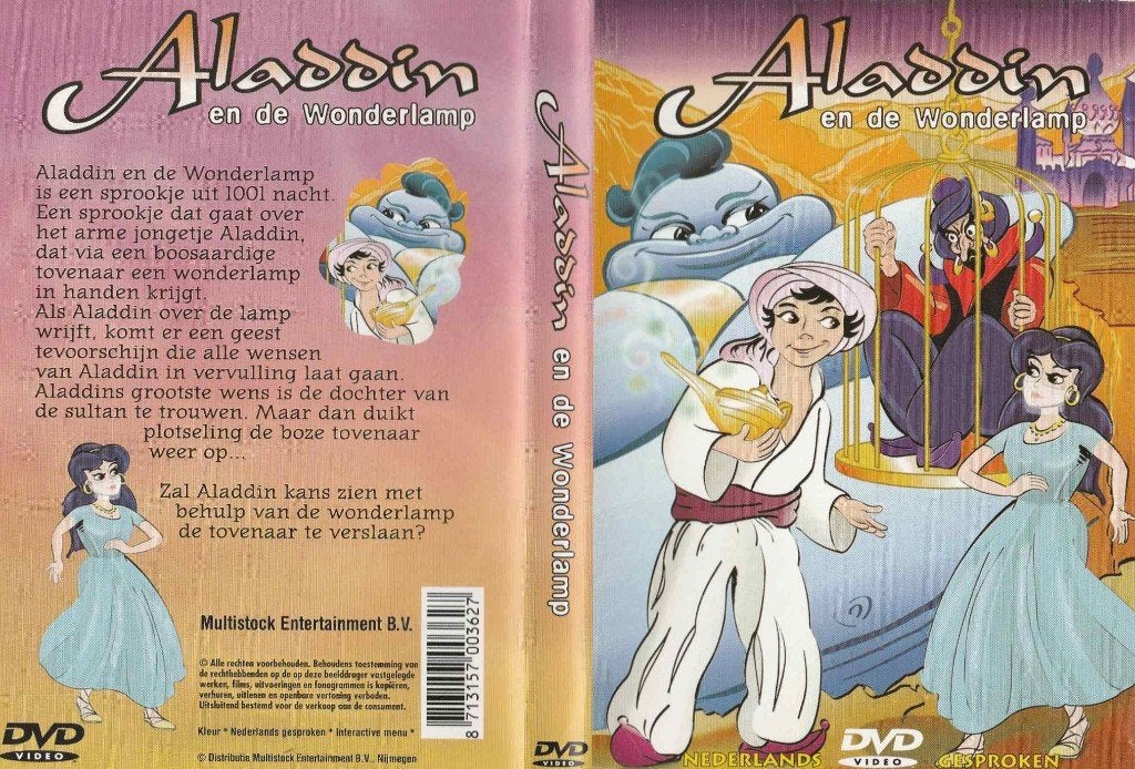 Aladdin en de wonderlamp, Alle leeftijden, Ophalen of Verzenden, Zo goed als nieuw, Inclusief doosje