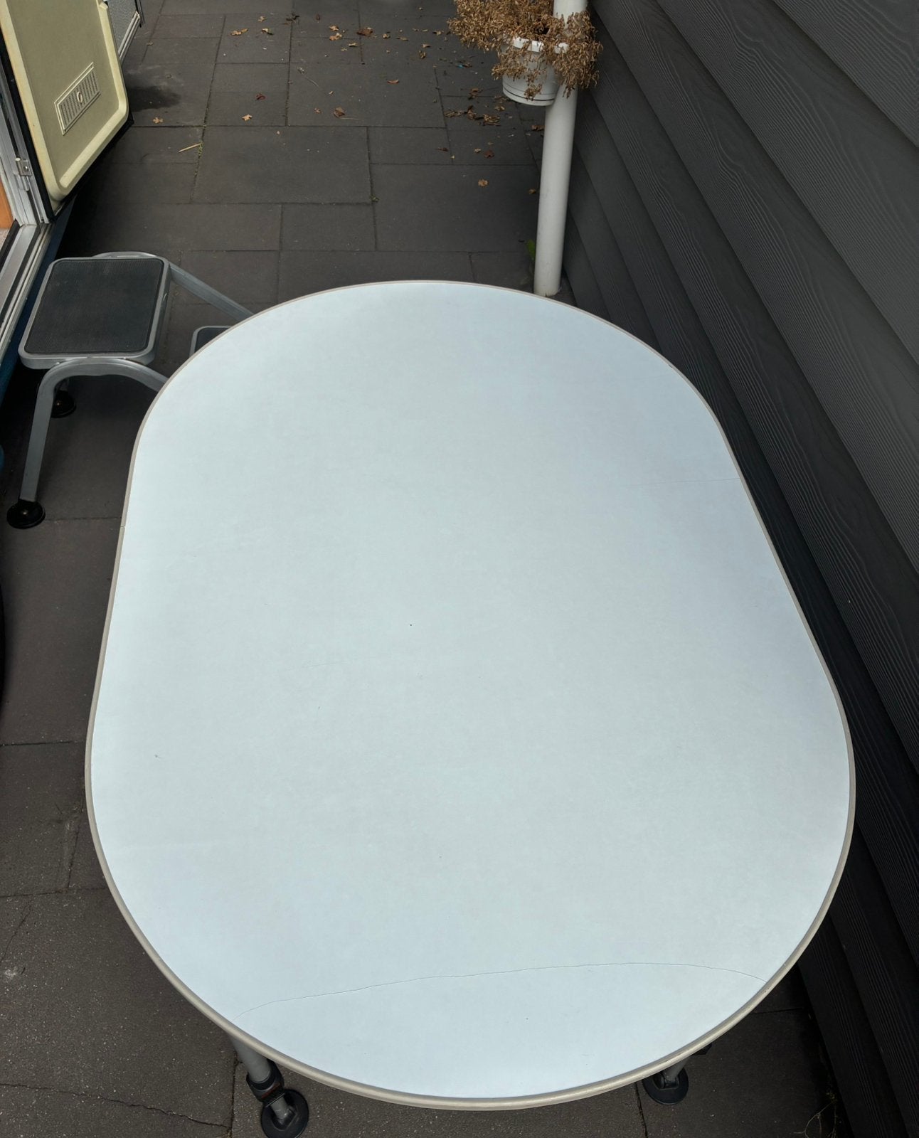 Campingtafel 120x80, Ophalen, Gebruikt, Campingtafel