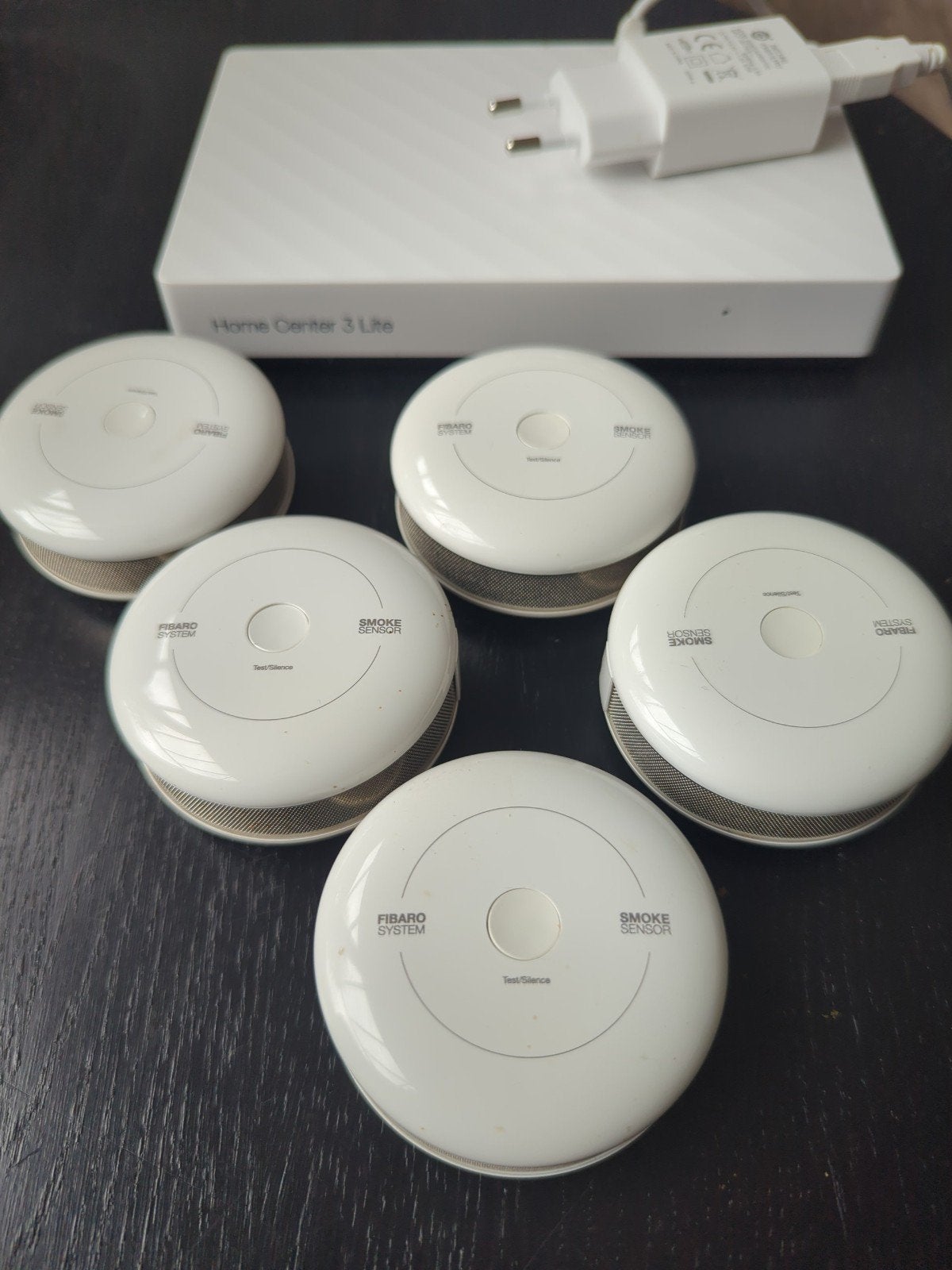 5 Fibaro design rookmelders+home center 3 lite, Ophalen of Verzenden, Zo goed als nieuw