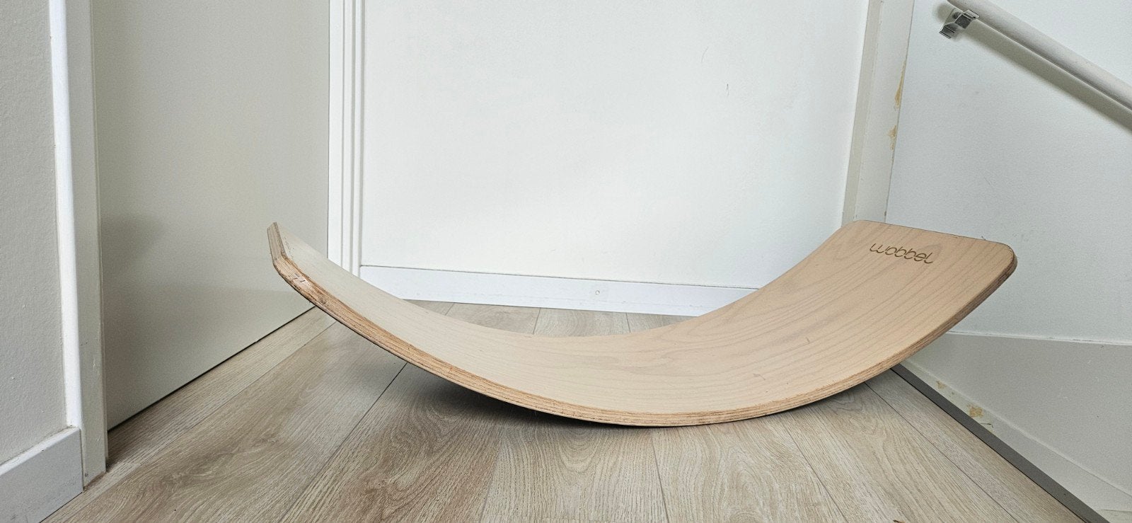 Wobbel Board met Vilt - Natuurlijk Hout, Ophalen of Verzenden, Gebruikt, Overige typen