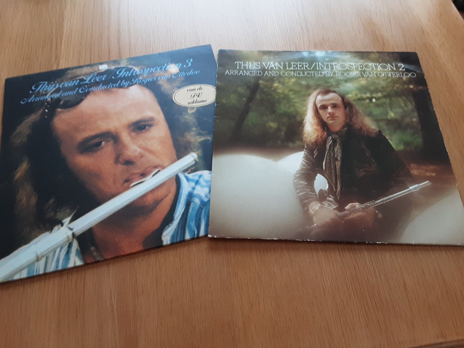 Lp 's 2stuks Thijs van Leer, Ophalen, Gebruikt, 12 inch
