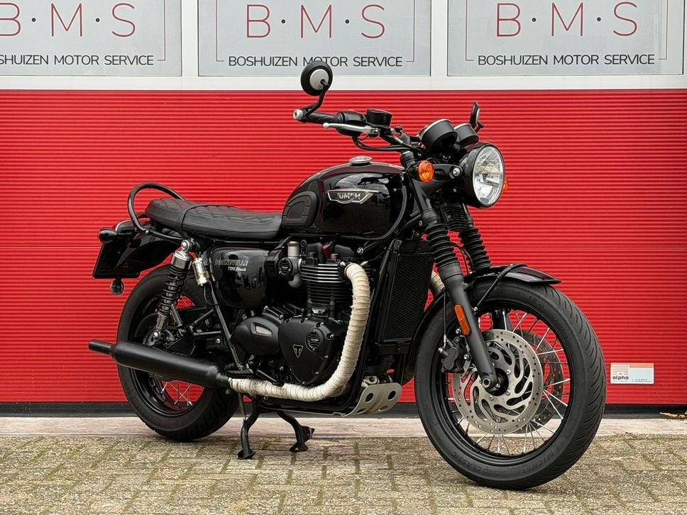 TRIUMPH BONNEVILLE T 120 BLACK (bj 2019), 2 cilinders, Bedrijf, Onbekend, Meer dan 35 kW