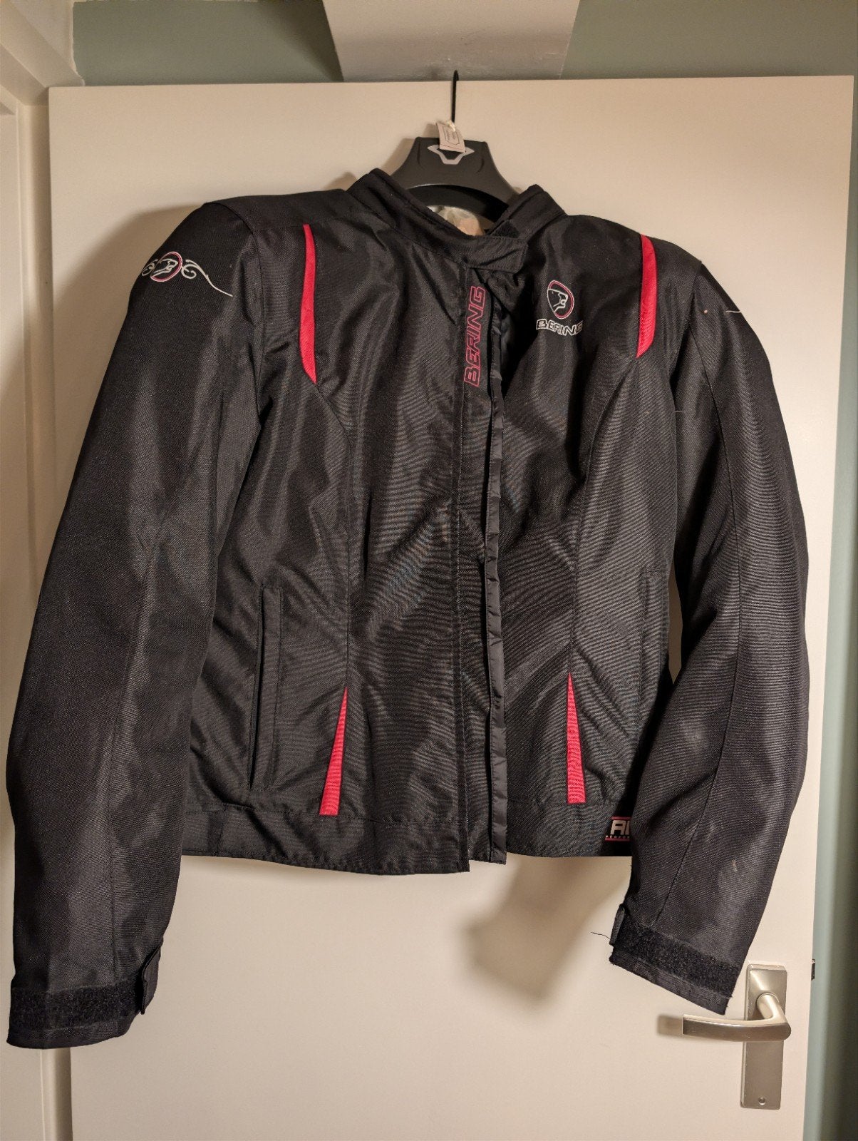Bering Lady Anika dames motorjas T5  + D3O rugprotector, Jas | textiel, Ophalen of Verzenden, Bering, Dames