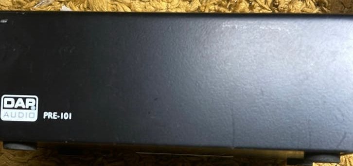 DAP Audio PRE-101 Phono RIAA Equalized Pre-amp, Ophalen, Zo goed als nieuw, Minder dan 60 watt, Overige merken
