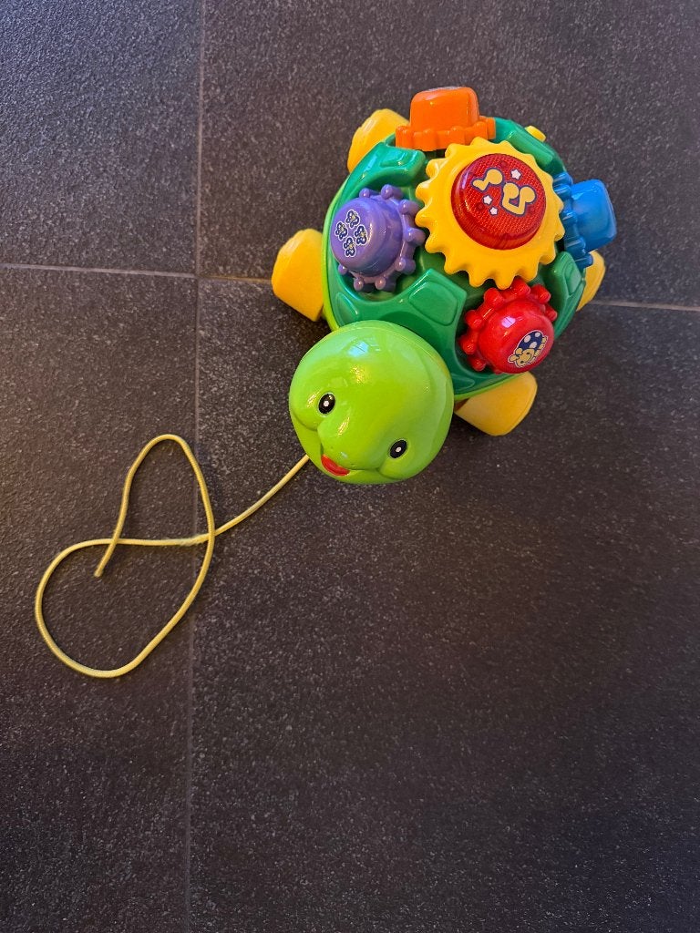 VTech Draai & Leer Schildpad - Educatief Speelgoed, Ophalen of Verzenden, Gebruikt, 6 maanden tot 2 jaar
