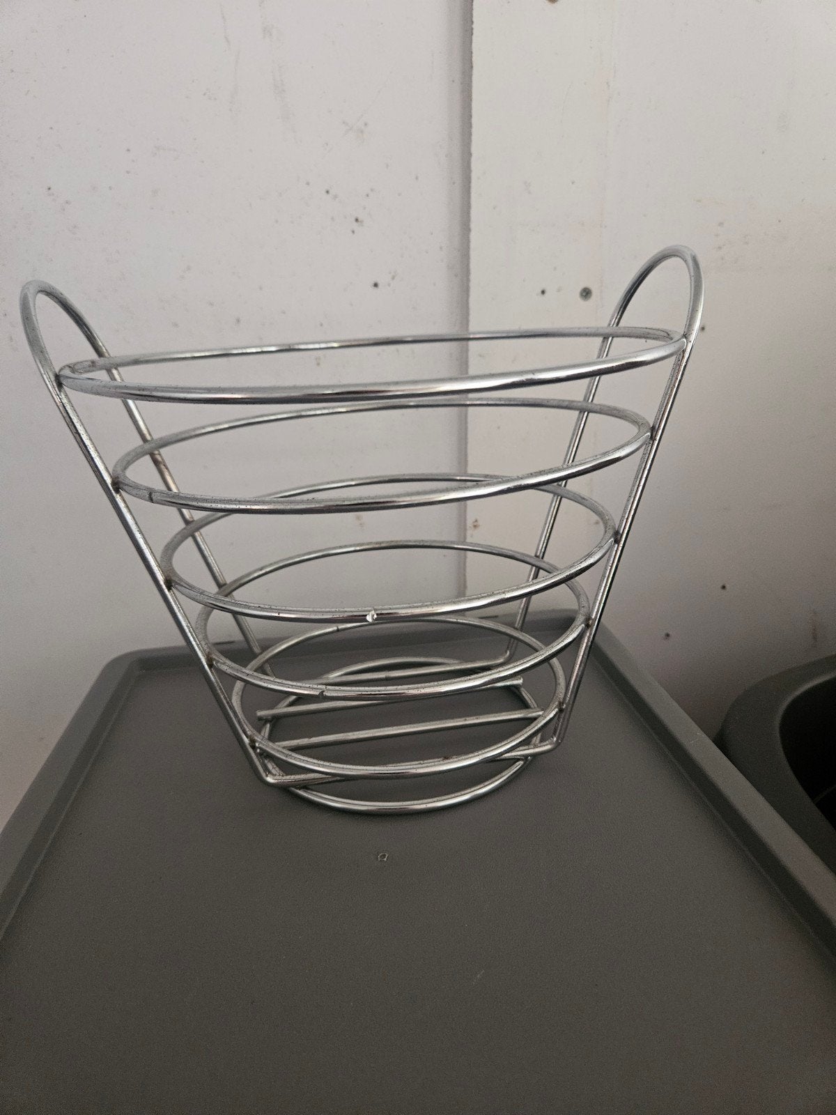 Metalen fruitschaal, Ophalen, Overige materialen, Gebruikt, Schaal