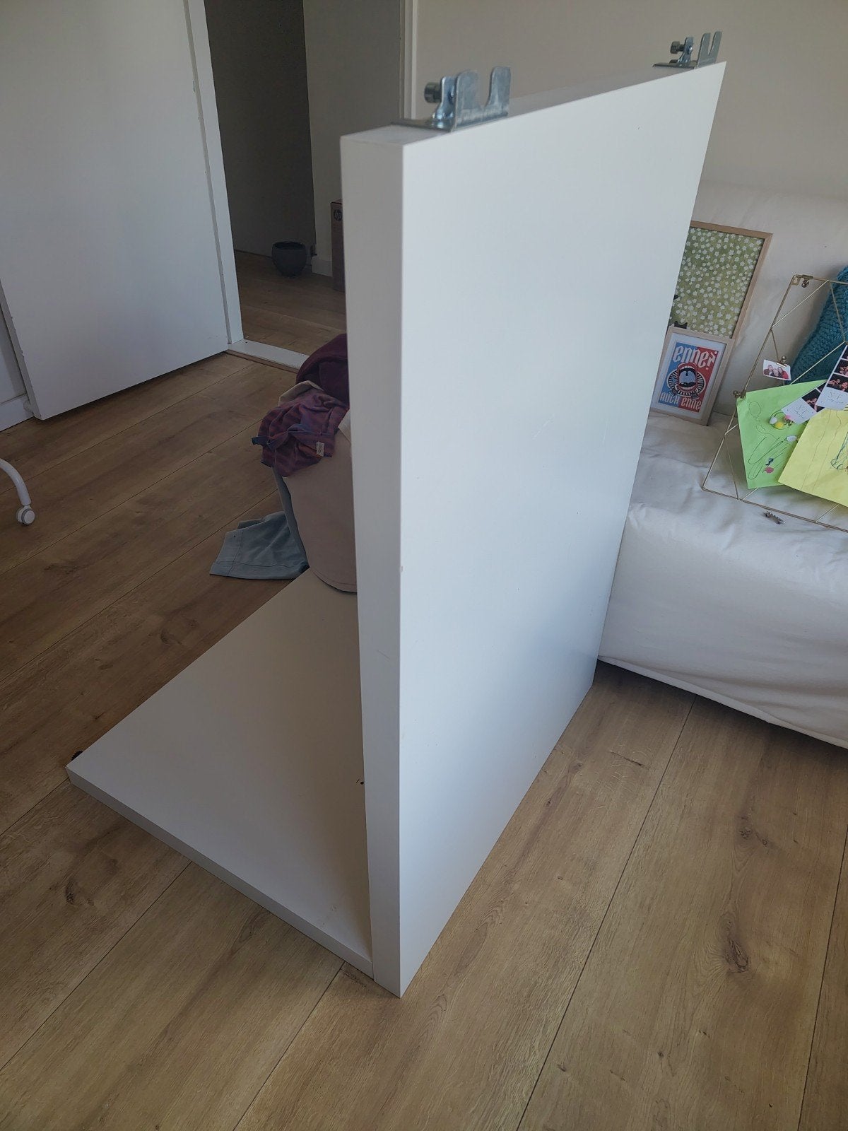 Ikea Kallax bureau, Huis en Inrichting, Woonaccessoires | Kamerschermen, Ophalen, Gebruikt