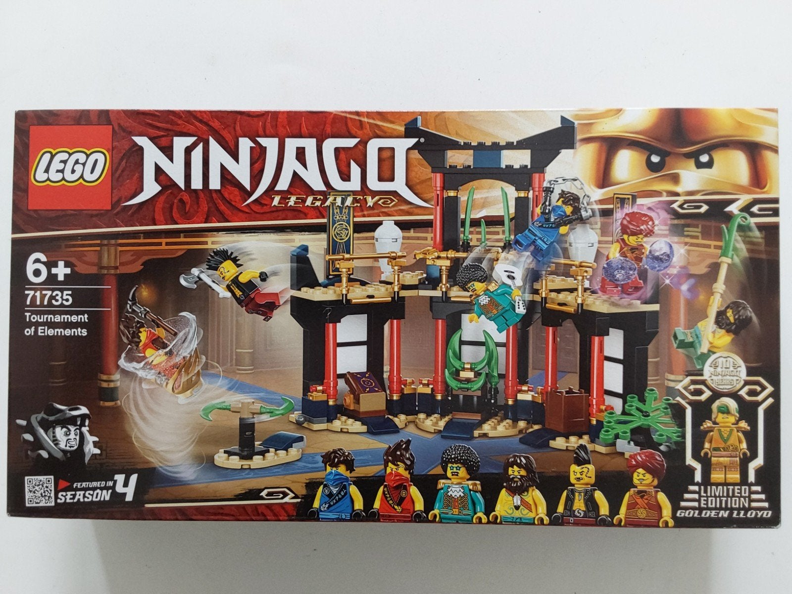 Lego Ninjago 71735 Tournament of Elements 🆕️ ( in seal ), Lego, Nieuw, Ophalen of Verzenden, Compleet