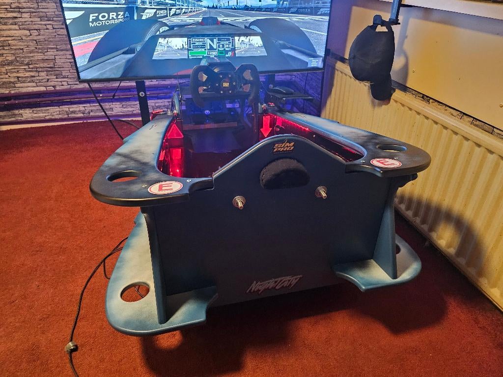 Racing simulator cockpit, Ophalen, Zo goed als nieuw