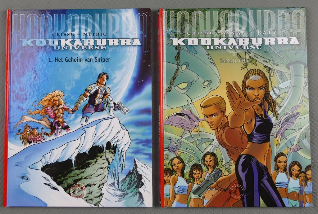 Twee hardcover stripboeken van Kookaburra Universe, Boeken, Stripboeken, Nieuw, Meerdere stripboeken, Ophalen of Verzenden