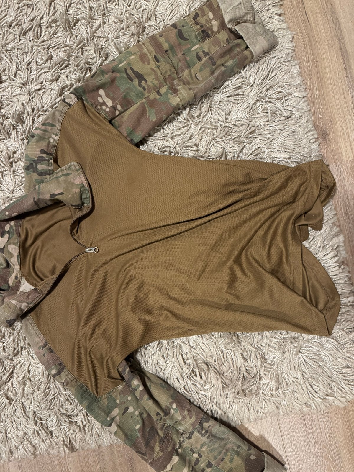 Tactisch gevechtsshirt - Multicam & Coyote, Ophalen of Verzenden, Zo goed als nieuw