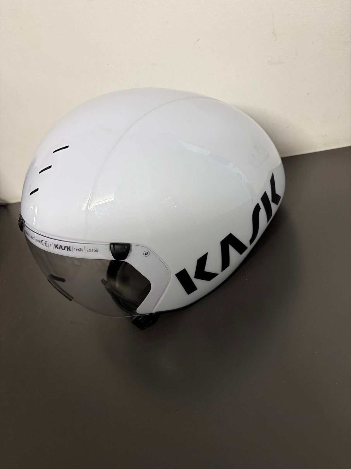 Kask Crono TT Pro tijdrithelm wit, Ophalen of Verzenden, Zo goed als nieuw, Overige maten, Heer of Dame