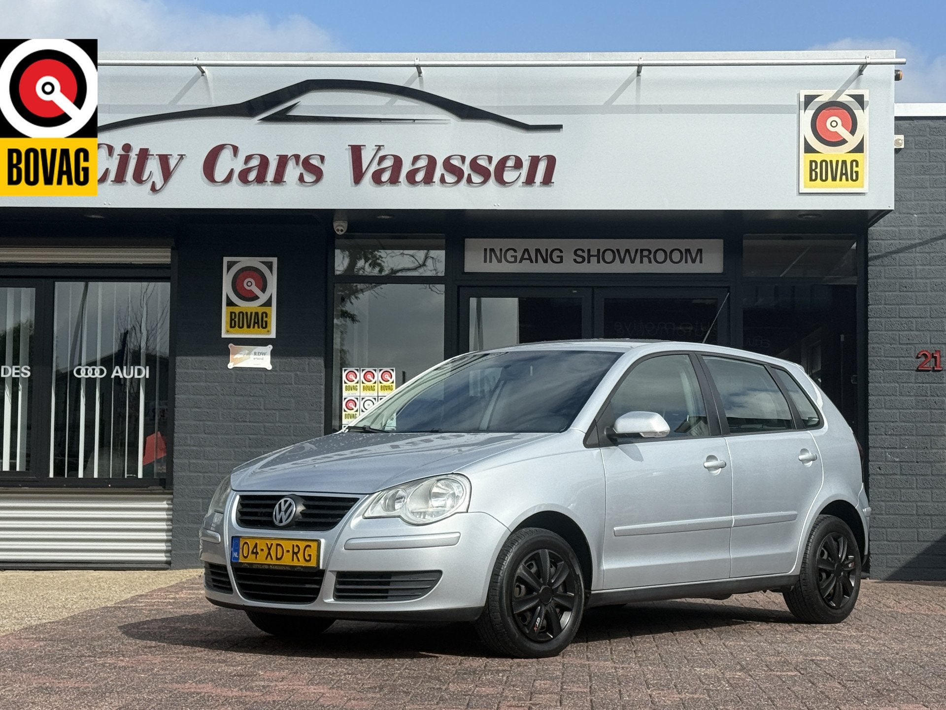 Volkswagen Polo 1.4-16V Optive 81 pk org nl auto apk tot 24-, Auto's, Voorwielaandrijving, Stof, Gebruikt, 4 cilinders