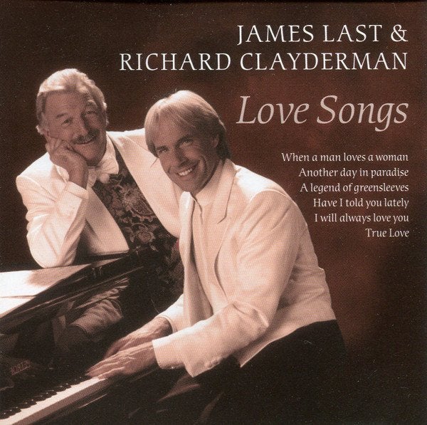 James Last & Richard Clayderman – Love Songs CD, Cd's en Dvd's, Verzenden, Zo goed als nieuw, Album