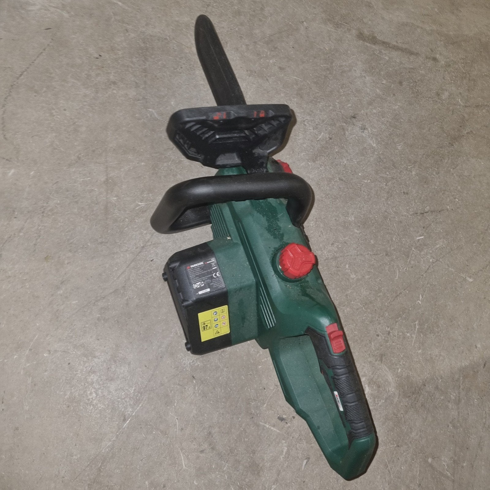 Parkside 20V Accu Kettingzaag, Doe-het-zelf en Verbouw, Kettingzaag, Ophalen of Verzenden, 30 tot 70 mm, Minder dan 600 watt