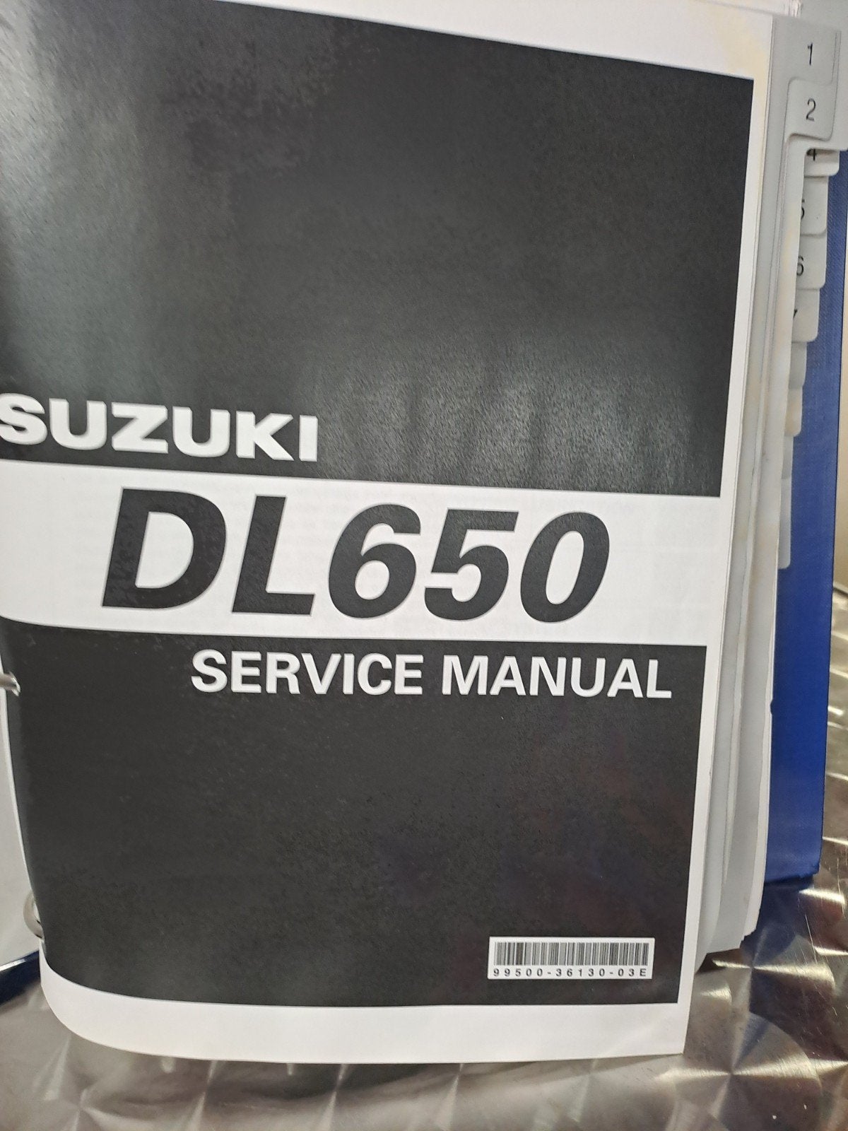 Suzuki DL650 Service Manual - Werkplaatshandboek, Ophalen of Verzenden, Suzuki