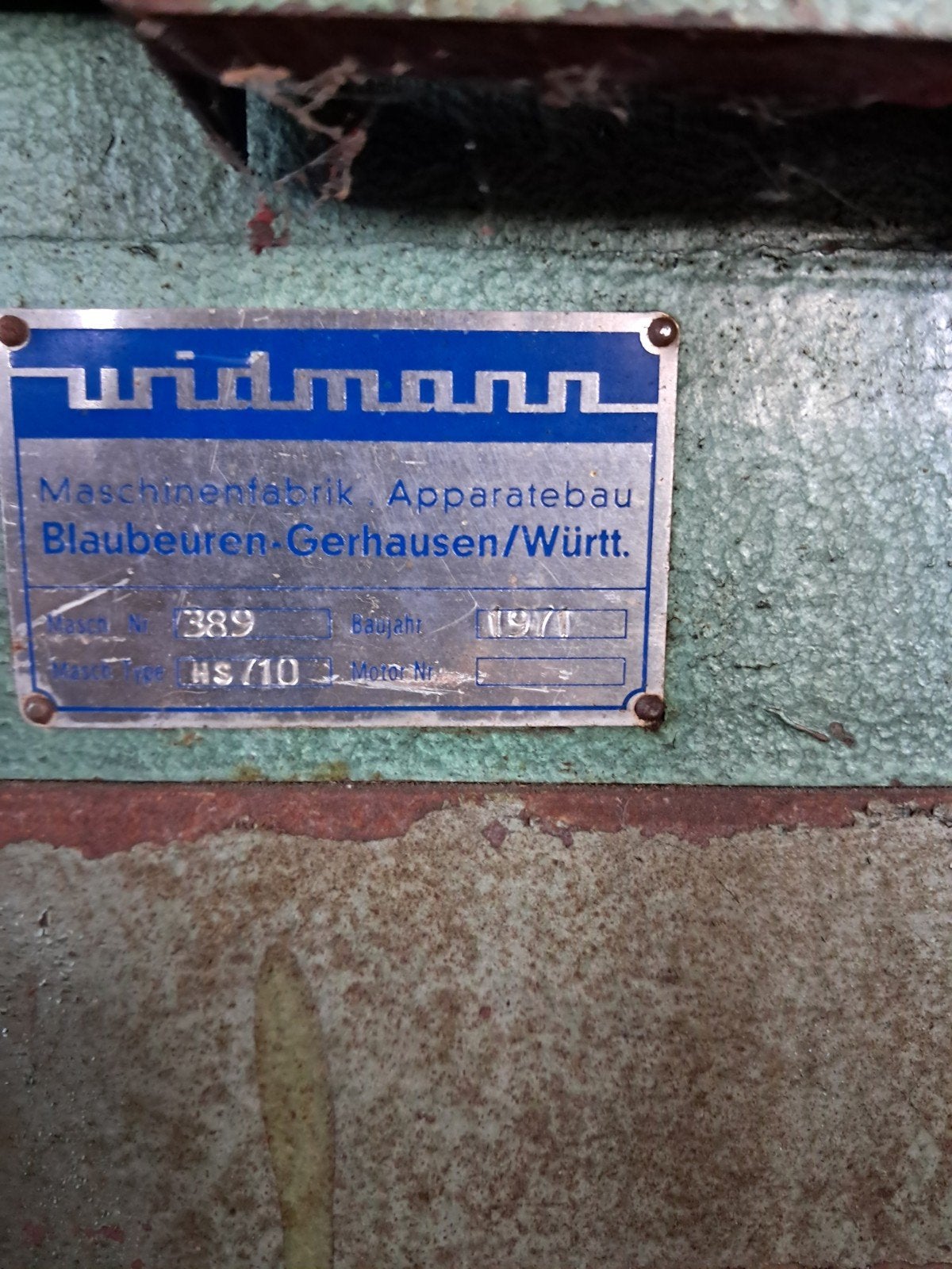 Widmann Slijpmachine - Robuust en Betrouwbaar, Ophalen, Gebruikt, 1000 watt of meer, Werkbankslijpmachine