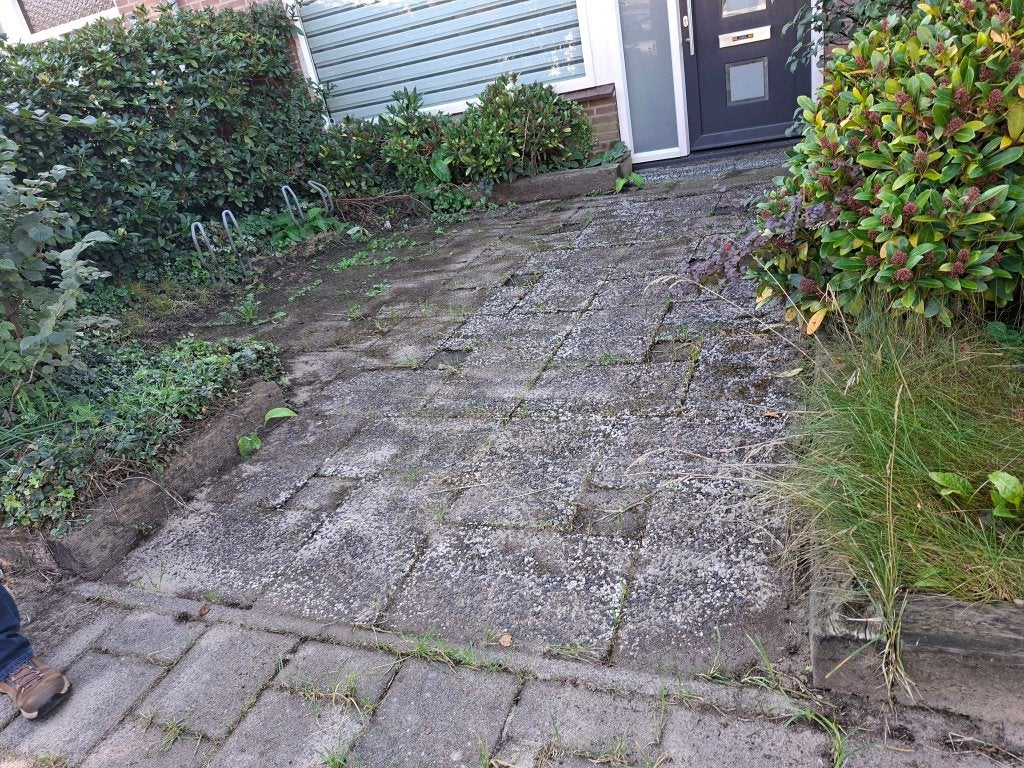 Grindtegels 40 x 60 gratis af te halen, Ophalen, Gebruikt, 10 m² of meer, Beton