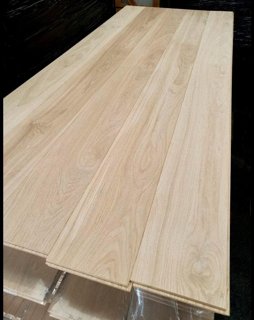 MASSIEF FRANS EIKEN VLOERDELEN 200MM BREED, Ophalen of Verzenden, Nieuw, 75 m² of meer, Parket