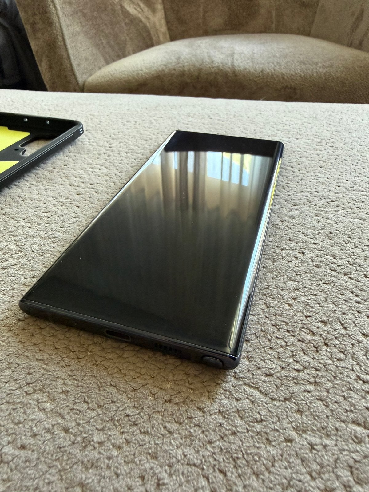 Zwarte samsung note 10+, Telecommunicatie, Mobiele telefoons | Samsung, Zwart, Ophalen of Verzenden, Zo goed als nieuw, Galaxy Note 10