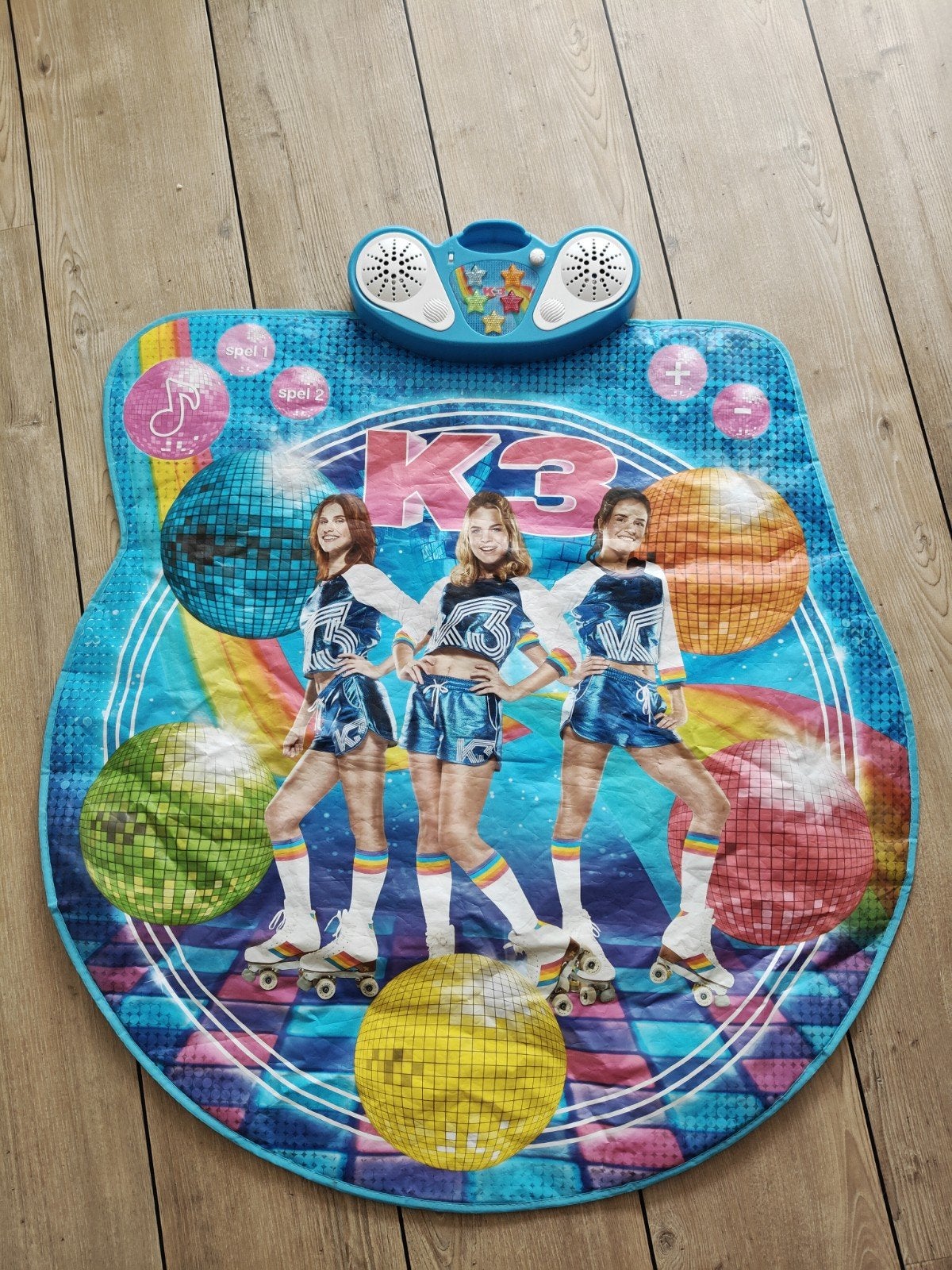 K3 Dansmat met muziek en lichtjes, Ophalen, Gebruikt, Meisje