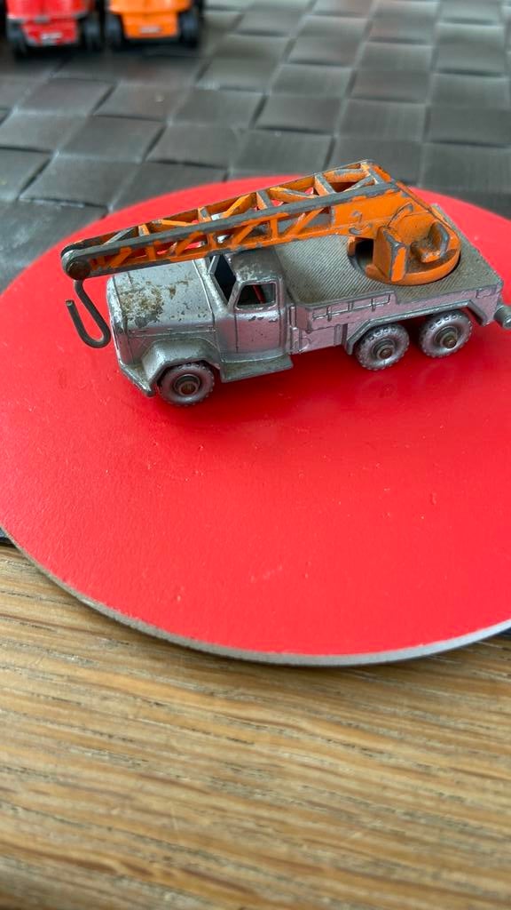 Magirus Deutz matchbox Lesney zeldzaam silverwheels, Ophalen of Verzenden, Zo goed als nieuw, Bus of Vrachtwagen