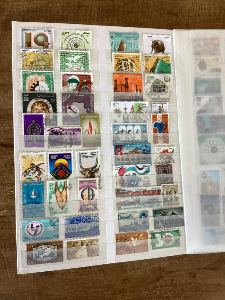 Kavel Egypte, Postzegels en Munten, Postzegels | Volle albums en Verzamelingen, Verzenden, Buitenland