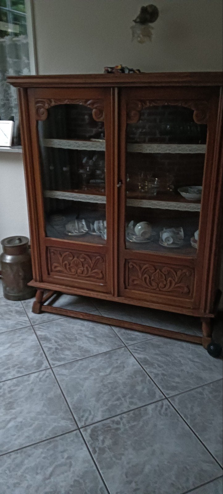 oud kastje, Ophalen
