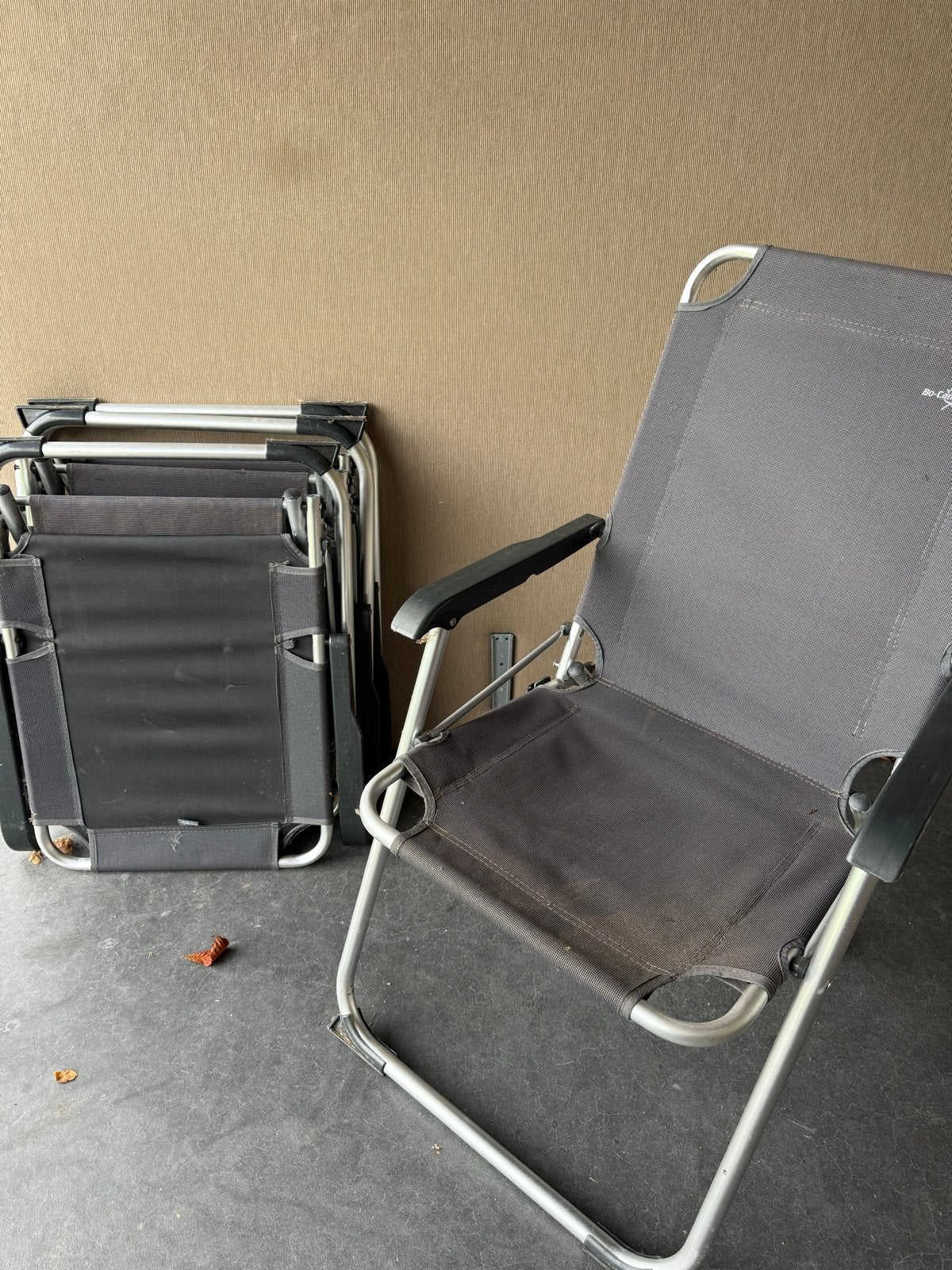 Bo-Camp Campingstoelen - Set van 4 stuks, Caravans en Kamperen, Ophalen, Zo goed als nieuw, Campingstoel