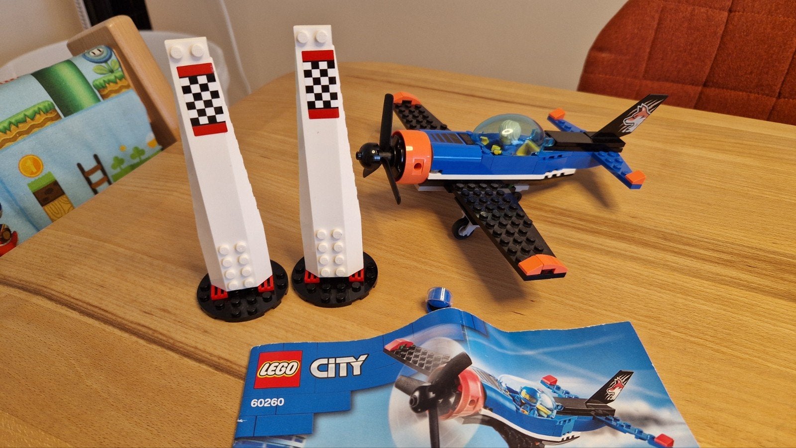 LEGO City 60260 Luchtrace Vliegtuig met Piloot, Ophalen of Verzenden, Overige merken